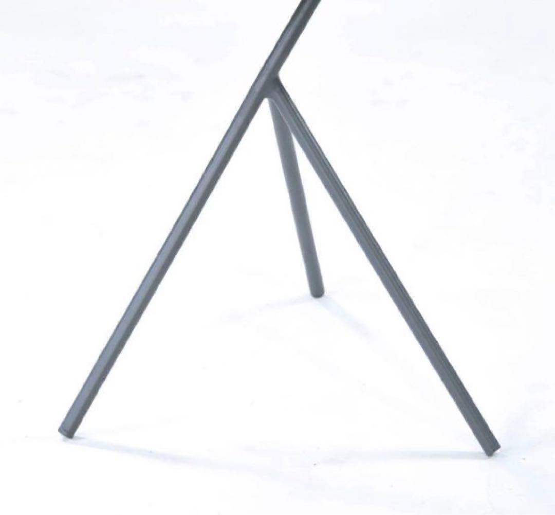 ACTUS LUNA グレージュ円形三脚テーブル