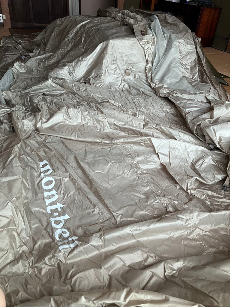 モンベル　美品　ムーンライトキャビン4 ベージュ　テント　ツールーム