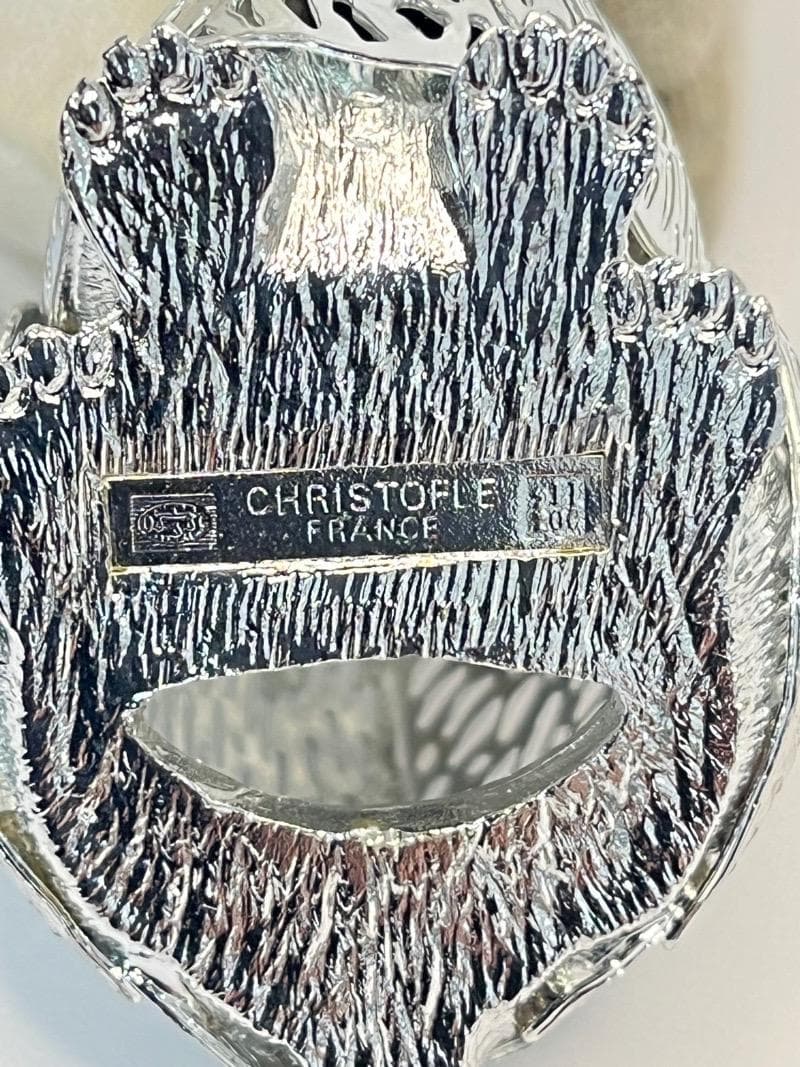 【美品】クリストフル リュミエール コレクション うさぎ クリストフルシルバー