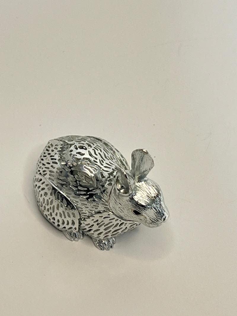 【美品】クリストフル リュミエール コレクション うさぎ クリストフルシルバー