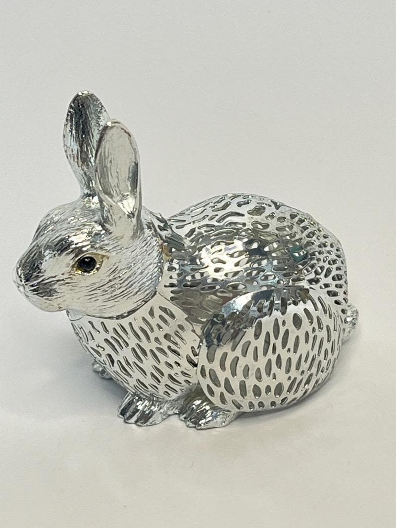 【美品】クリストフル リュミエール コレクション うさぎ クリストフルシルバー