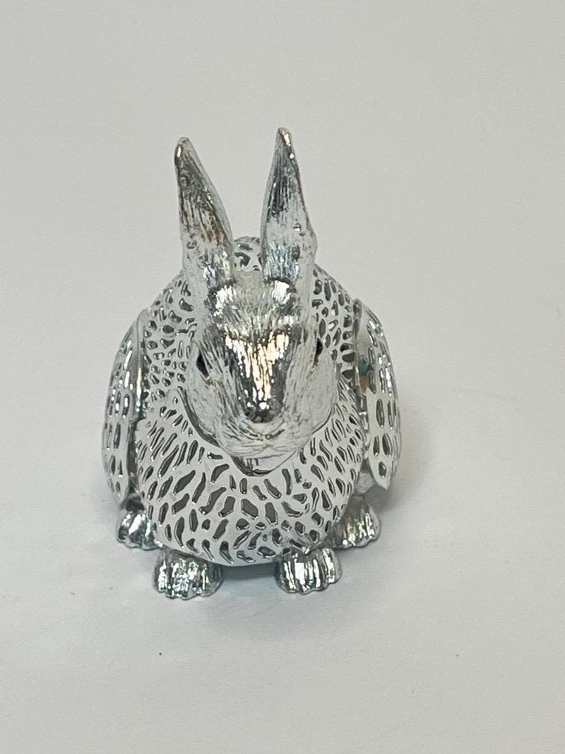 【美品】クリストフル リュミエール コレクション うさぎ クリストフルシルバー