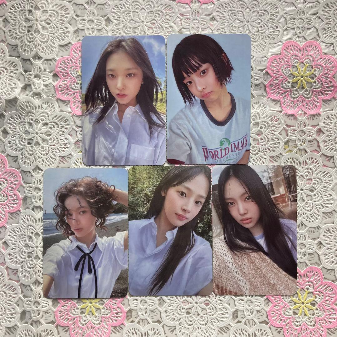 NewJeans サノク How Sweet 事前収録 1週目 トレカ 5枚