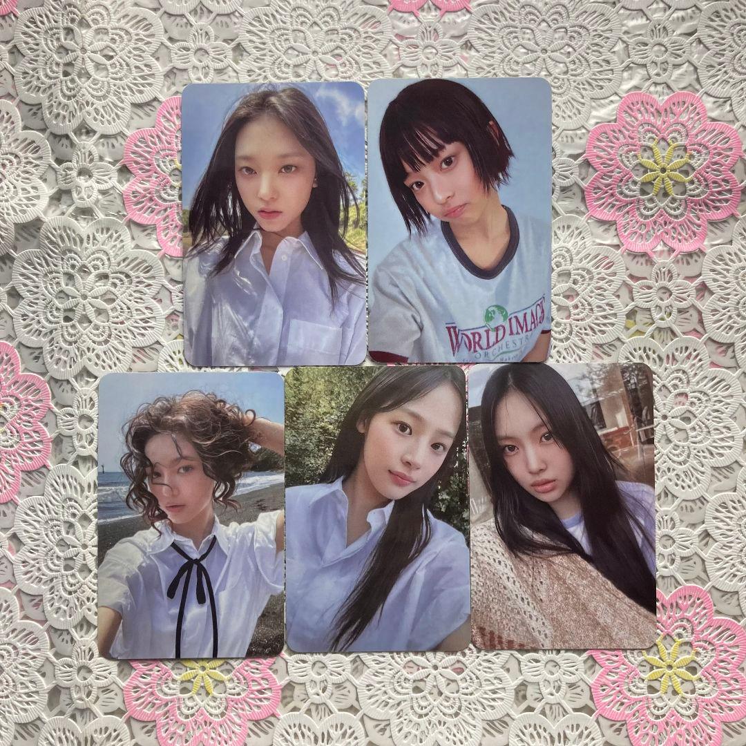 NewJeans サノク How Sweet 事前収録 1週目 トレカ 5枚