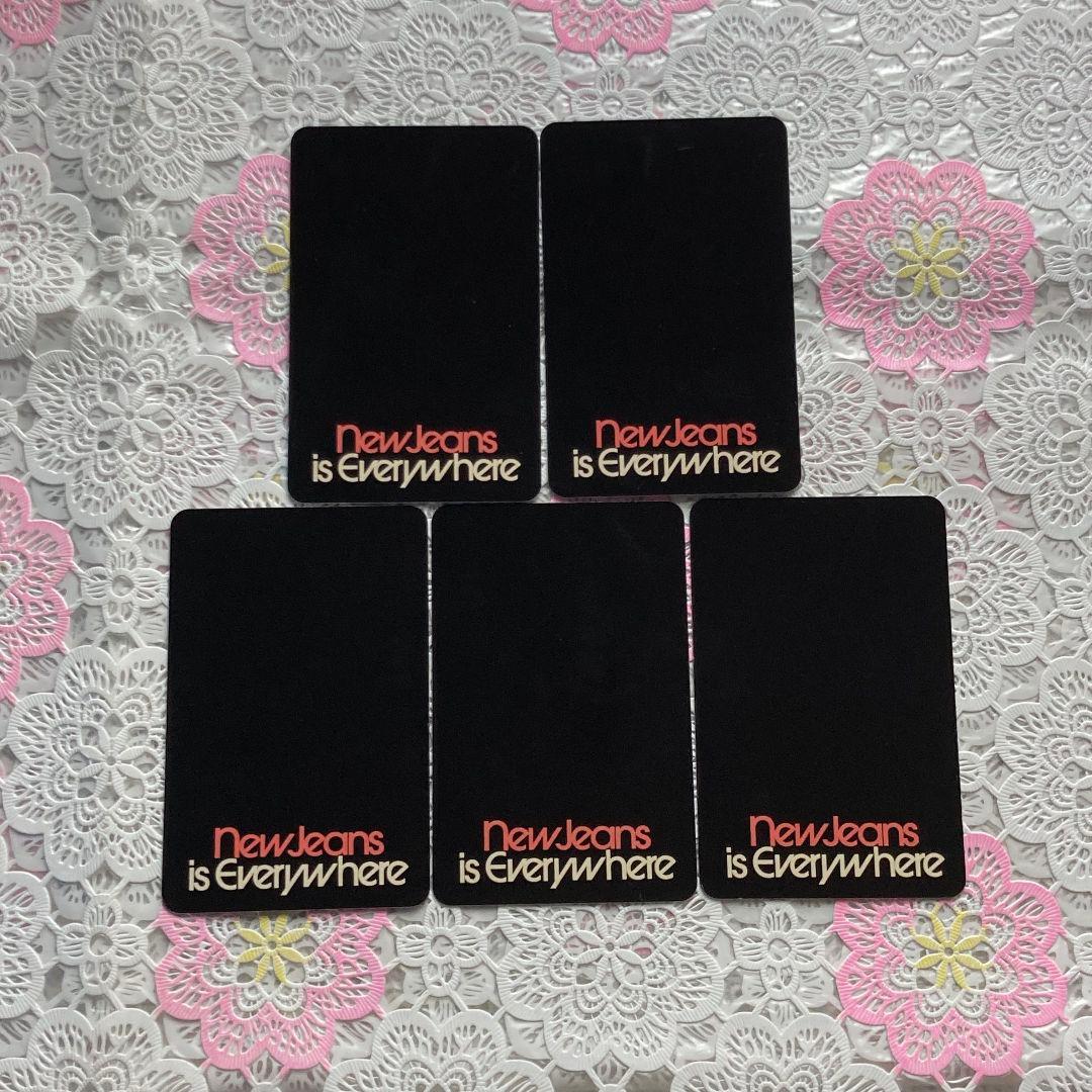 NewJeans サノク How Sweet 事前収録 1週目 トレカ 5枚