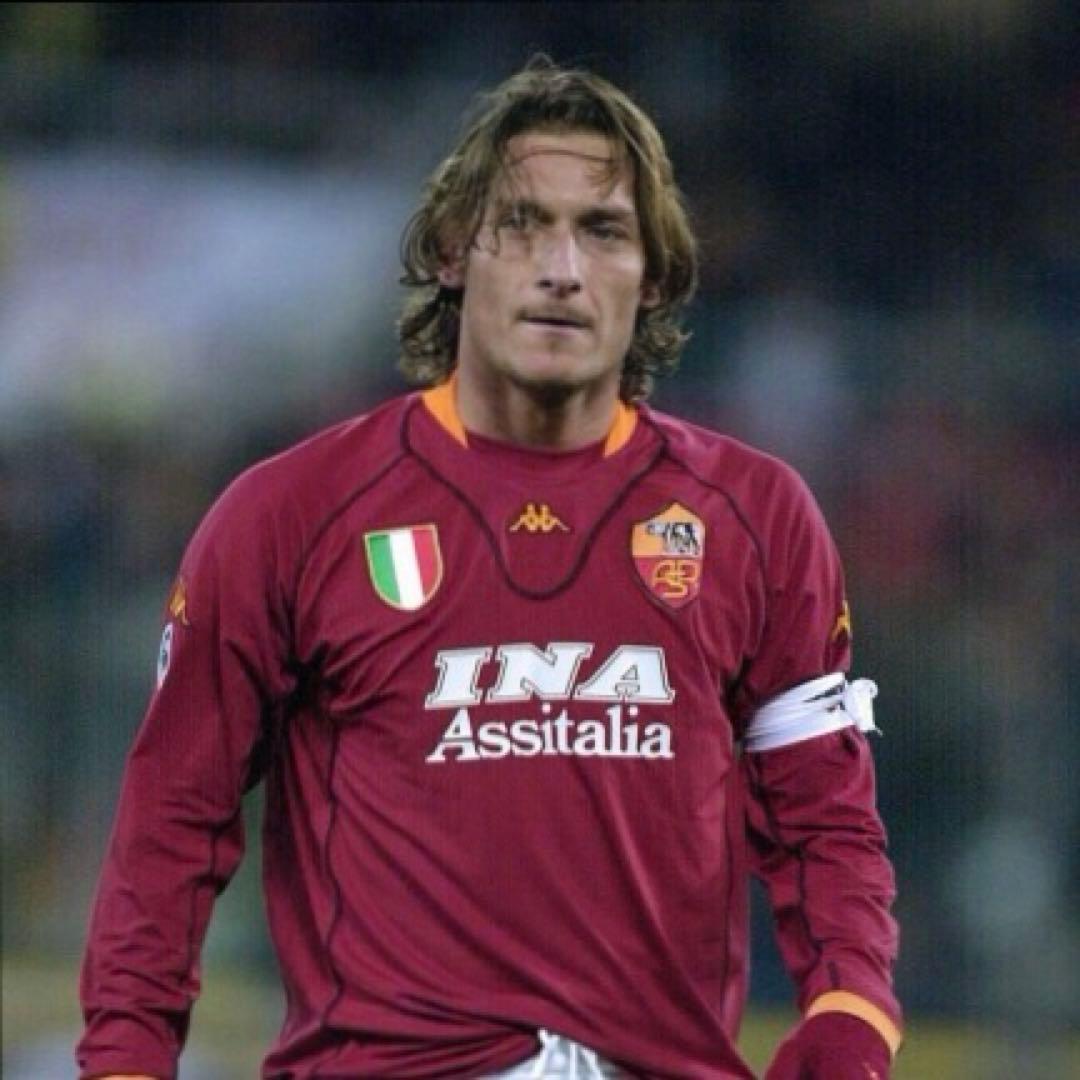 【貴重/正規品】ASローマ　トッティ　長袖　ユニフォーム