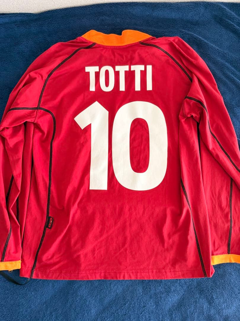 【貴重/正規品】ASローマ　トッティ　長袖　ユニフォーム