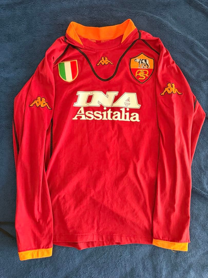 【貴重/正規品】ASローマ　トッティ　長袖　ユニフォーム