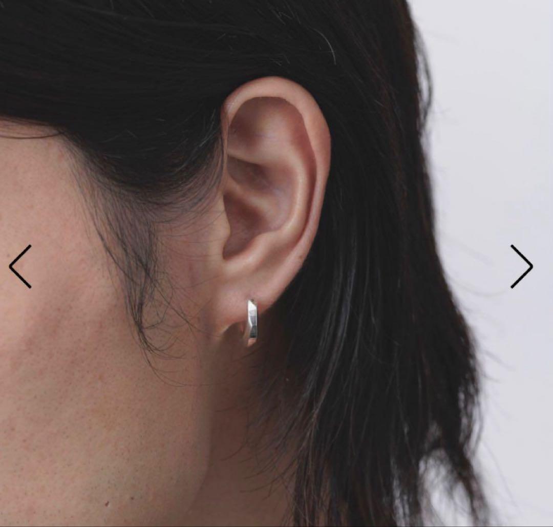 美品　GARNI ガルニ　Crockery Pierce フープピアス　ピアス