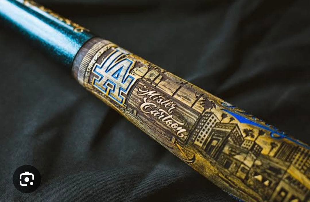 Mr.Cartoon dodgers ミスターカートューン　バット