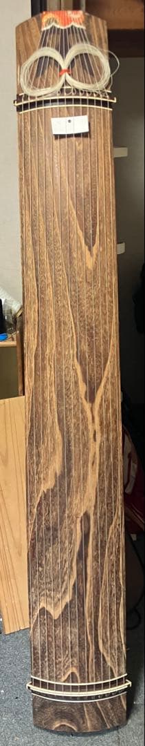 値引き 13弦 筝 並甲 すだれ彫り 甲に琴柱の倒れた跡少ない