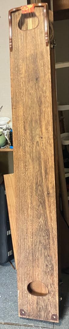 値引き 13弦 筝 並甲 すだれ彫り 甲に琴柱の倒れた跡少ない