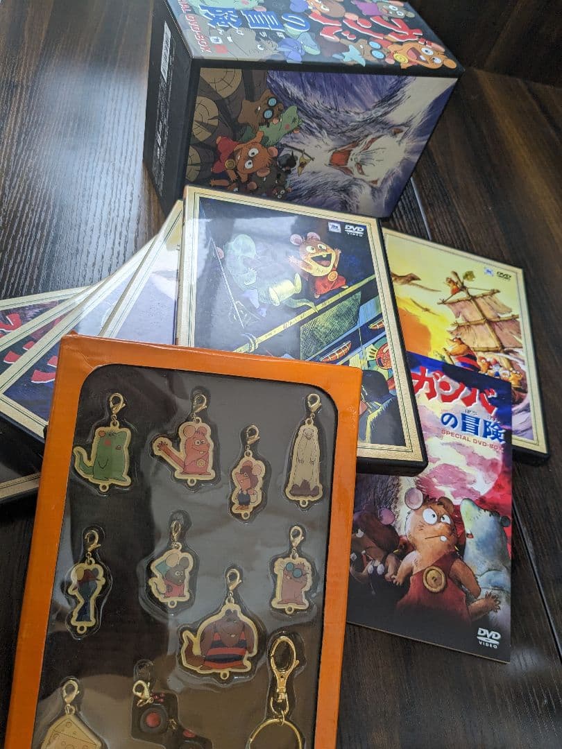 ガンバの冒険 DVD-BOX〈6枚組〉限定チャーム付！