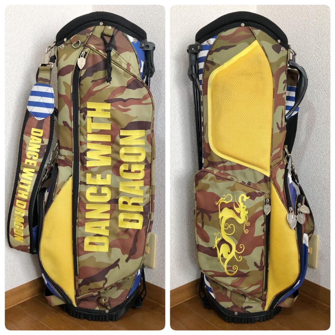 DANCE WITH DRAGON ダンスウィズドラゴン 迷彩柄 キャディバッグ
