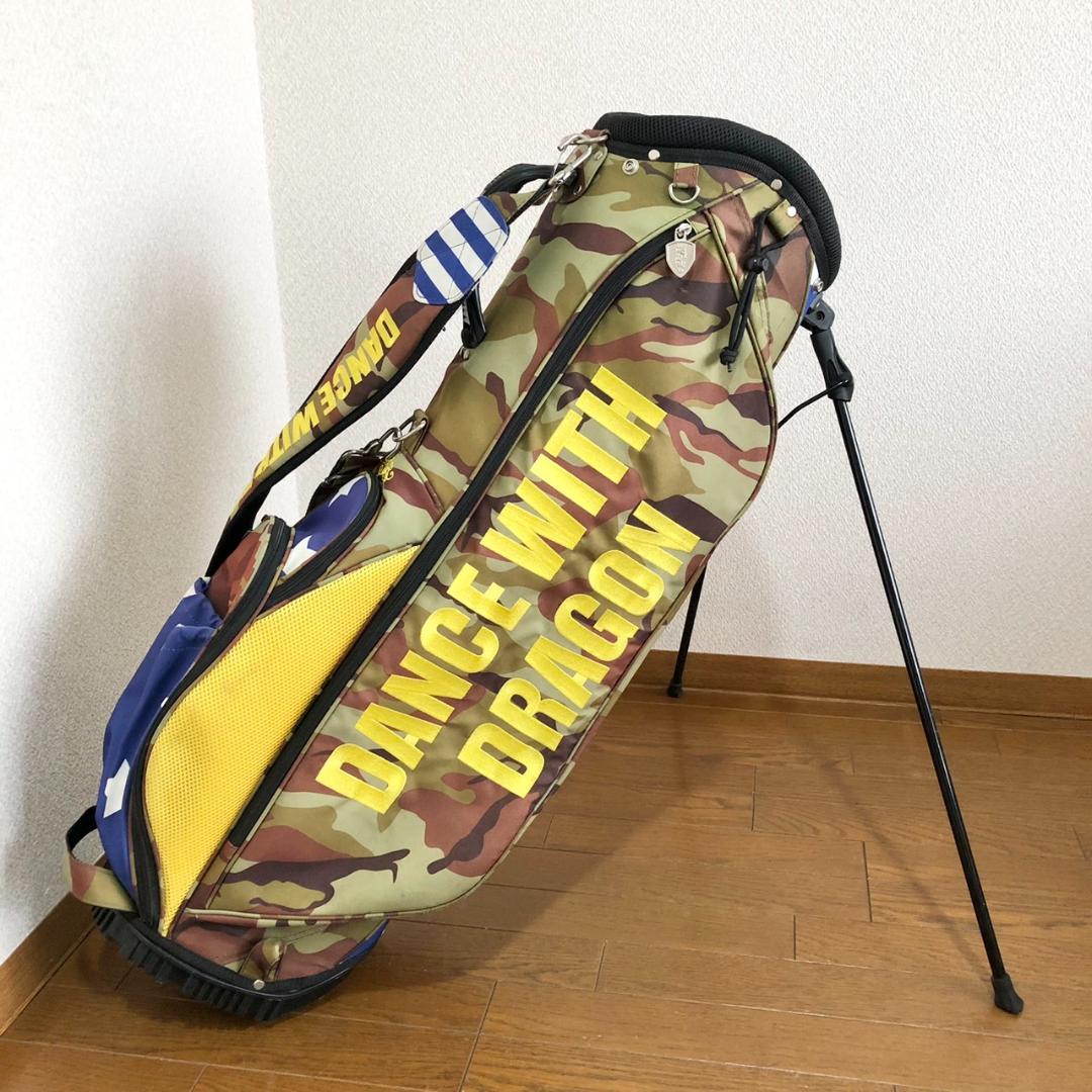 DANCE WITH DRAGON ダンスウィズドラゴン 迷彩柄 キャディバッグ