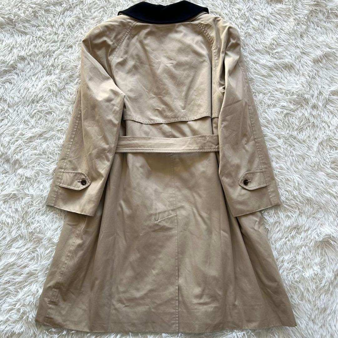 希少デザイン　バーバリー　トレンチコート　襟付き　ライナー　ベルト完備　ベージュ