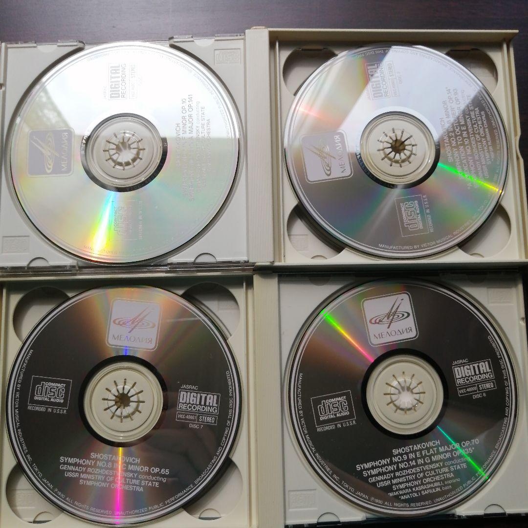 ショスタコーヴィチ交響曲全集（ロジェストヴェンスキー指揮）