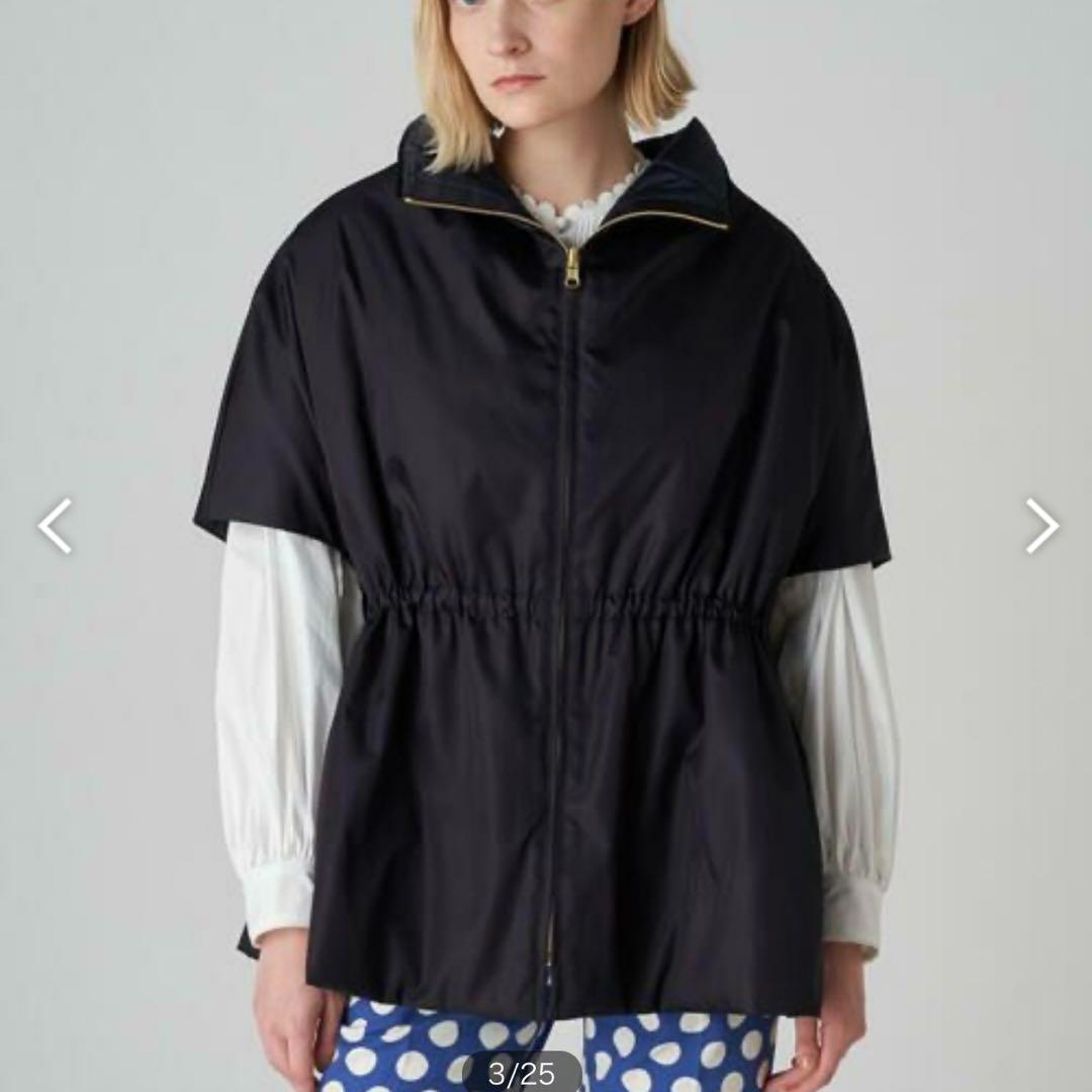 ■定価49500円　トゥモローランド　リナイロン　ストリングジレ　ブラック