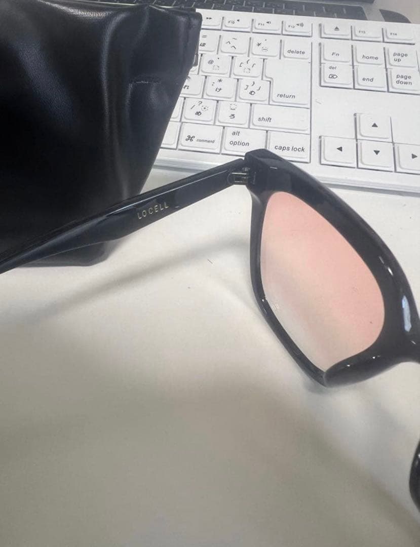 ジェントルモンスター　ピンクレンズ サングラス