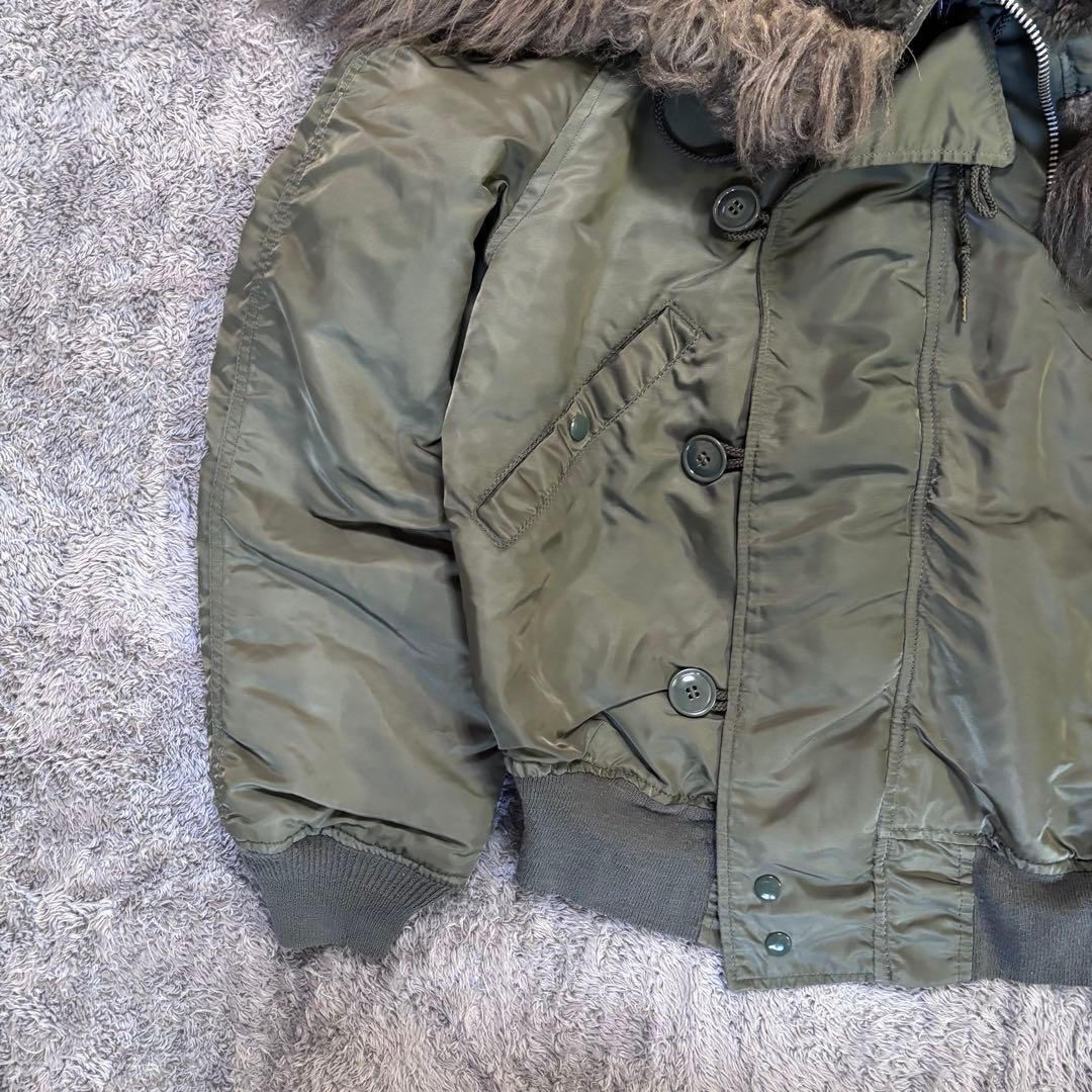 【70s~80s】USA製ALPHA N2B(M) IDEAL zip白黒タグ