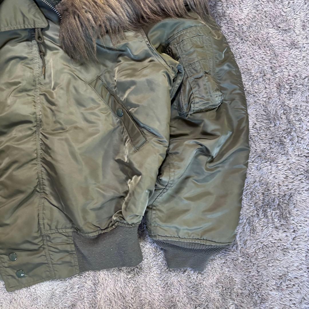 【70s~80s】USA製ALPHA N2B(M) IDEAL zip白黒タグ