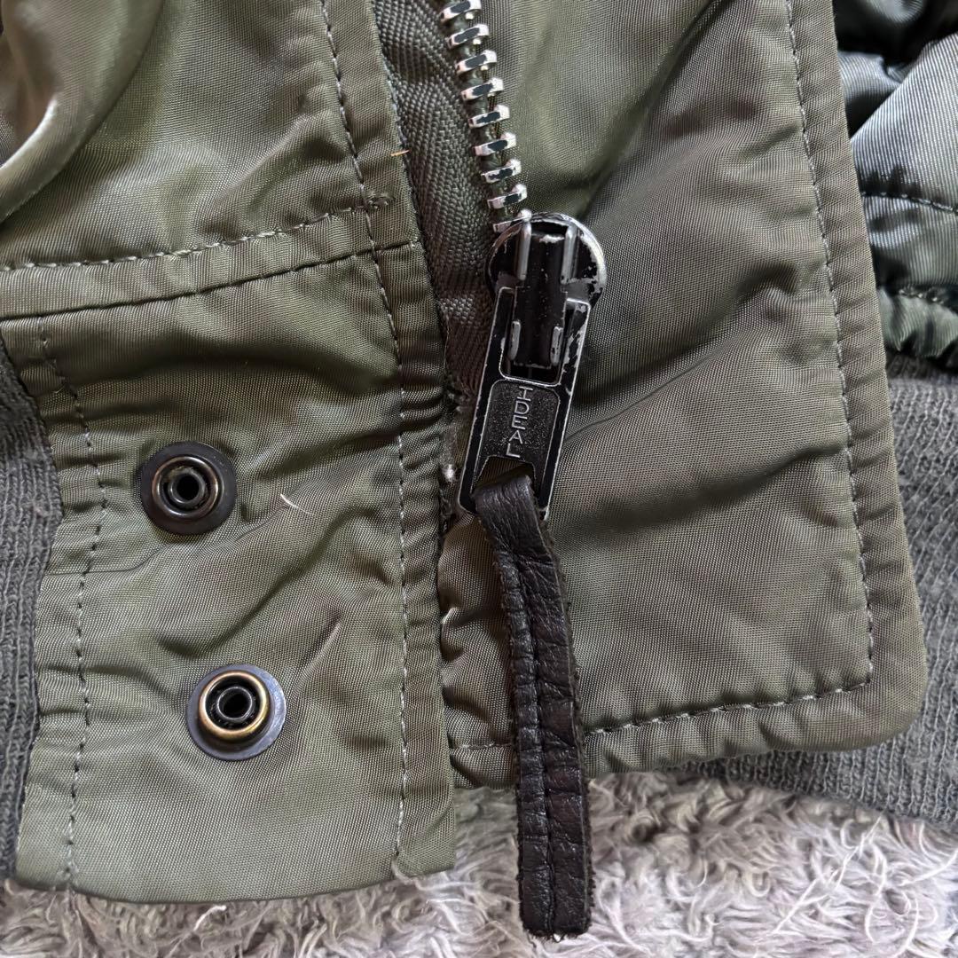 【70s~80s】USA製ALPHA N2B(M) IDEAL zip白黒タグ