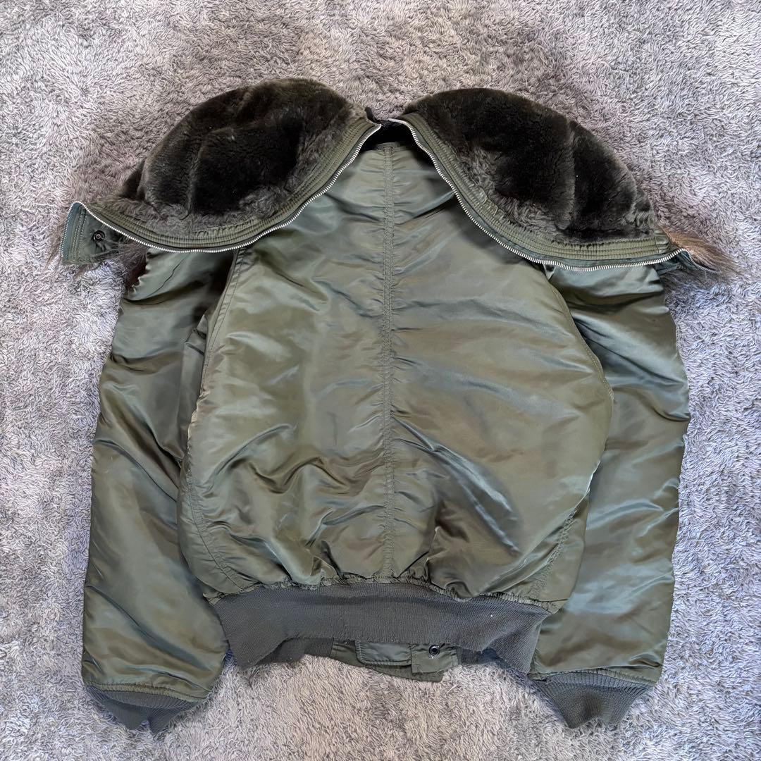 【70s~80s】USA製ALPHA N2B(M) IDEAL zip白黒タグ