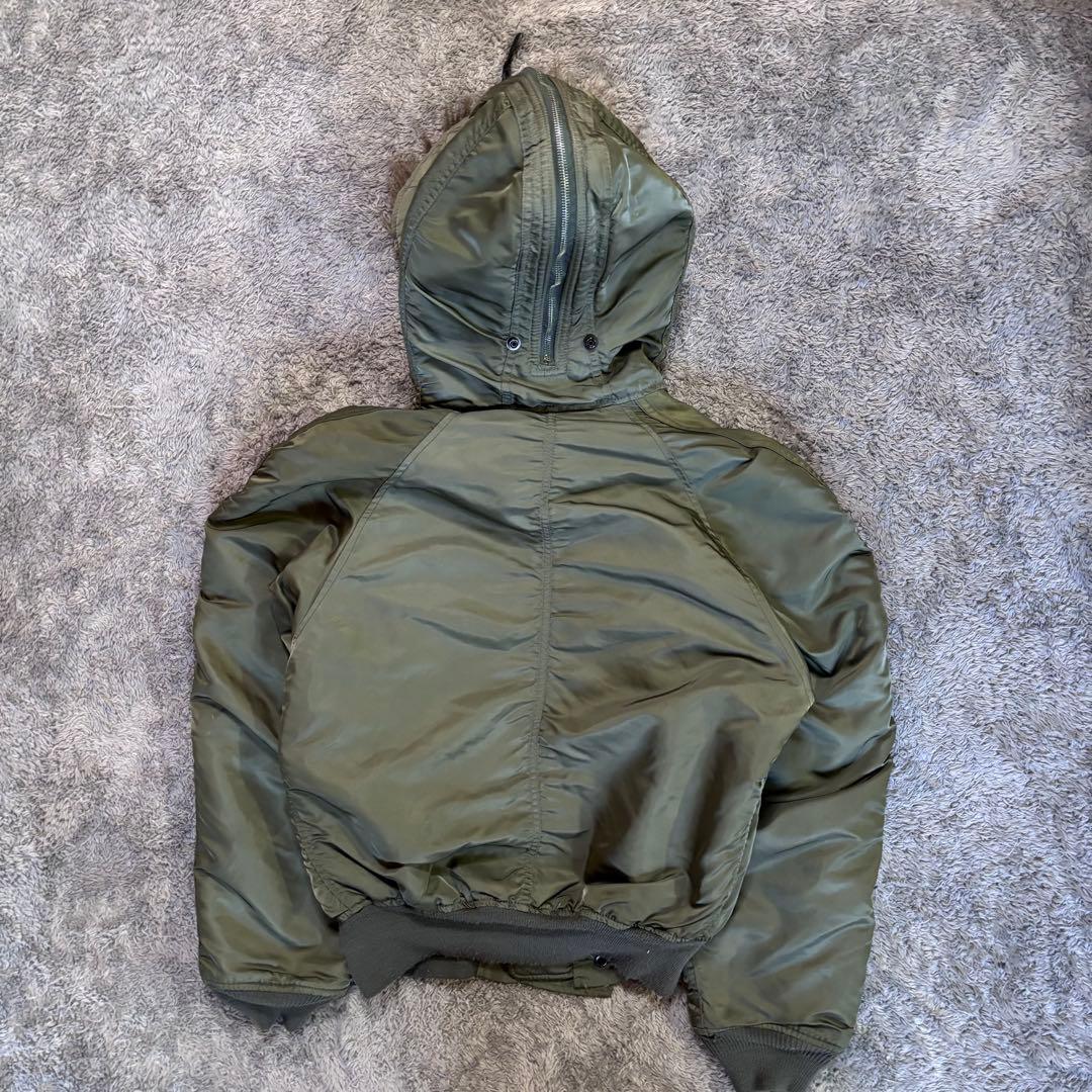 【70s~80s】USA製ALPHA N2B(M) IDEAL zip白黒タグ