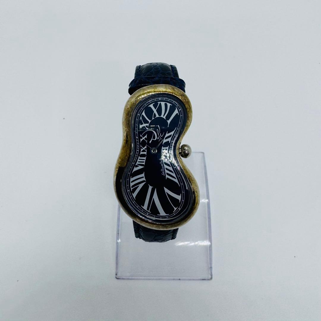 ✨サルバドール・ダリ✨ソフトウォッチ✨ネイビー文字盤✨92008✨腕時計