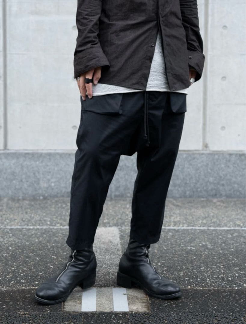 パンツ PRY Luxe-Cotton Sarouel Cropped Pants