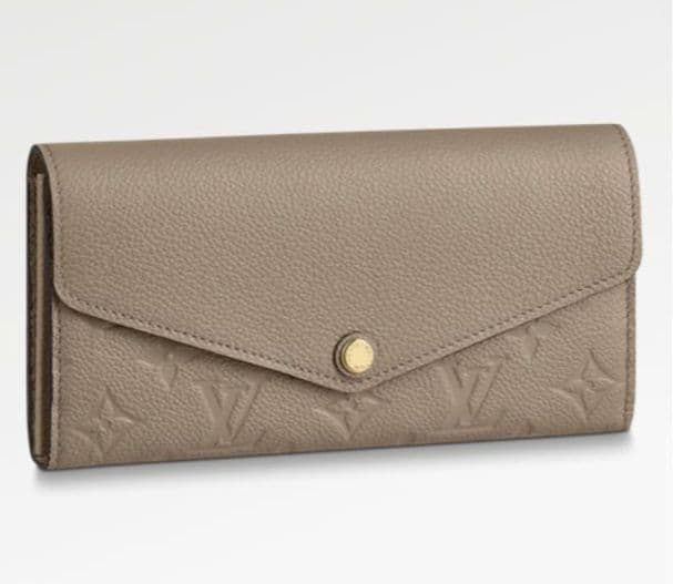 【取引中】ルイ・ヴィトン　長財布　モノグラムアンプラント　ポルトフォイユ・サラ