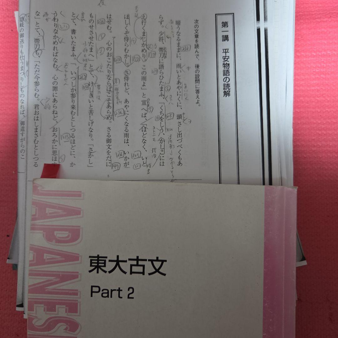 東大古文　part2　東進　栗原