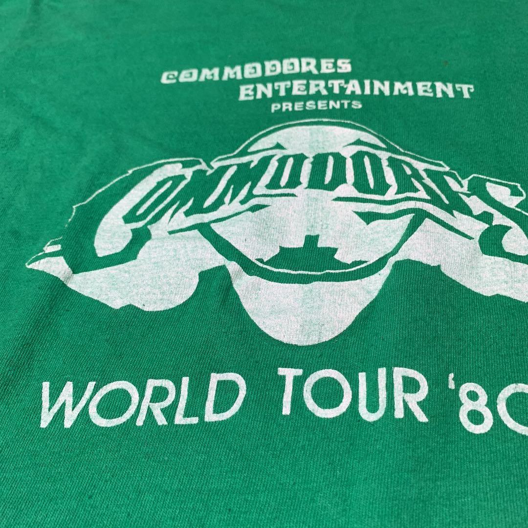 じ*み様 コモドアーズ！ライオネルリッチー１９８０年製Ｔシャツ