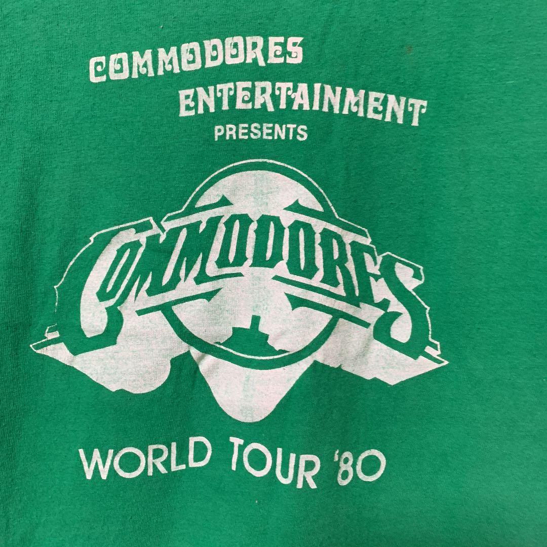 じ*み様 コモドアーズ！ライオネルリッチー１９８０年製Ｔシャツ