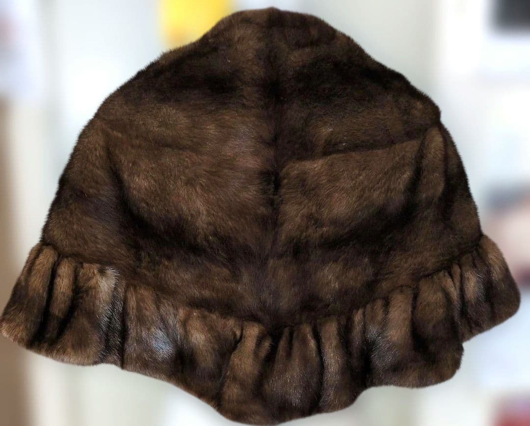 ⭕️ミンクショールフリル付き