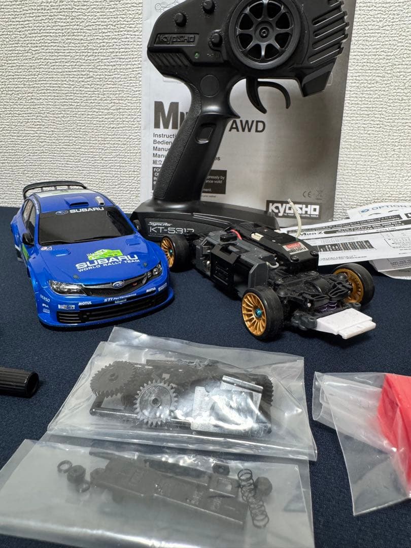 Kyosho Mini-Z AWD ジャンク　インプレッサボディ