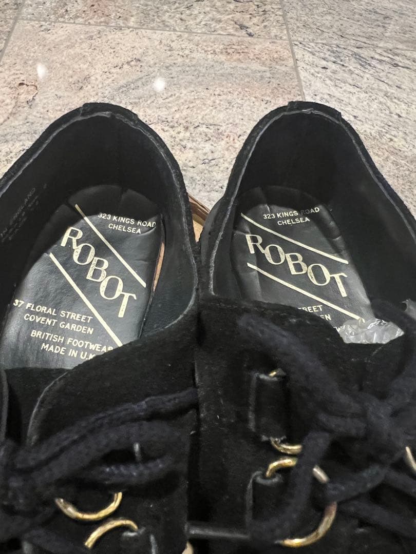 希少 90s ROBOT ラバーソール UK8 JONIO、スケシンNIGO着用