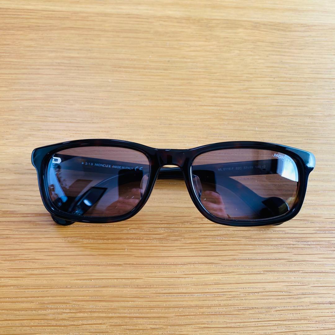 MONCLER 正規品 ML0116-F 52C 鼈甲 サングラス モンクレール