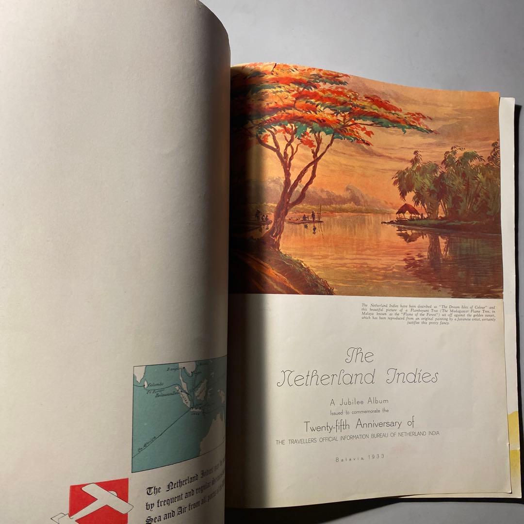 【ビンテージ】1933 The Netherland Indies豪華パンフ