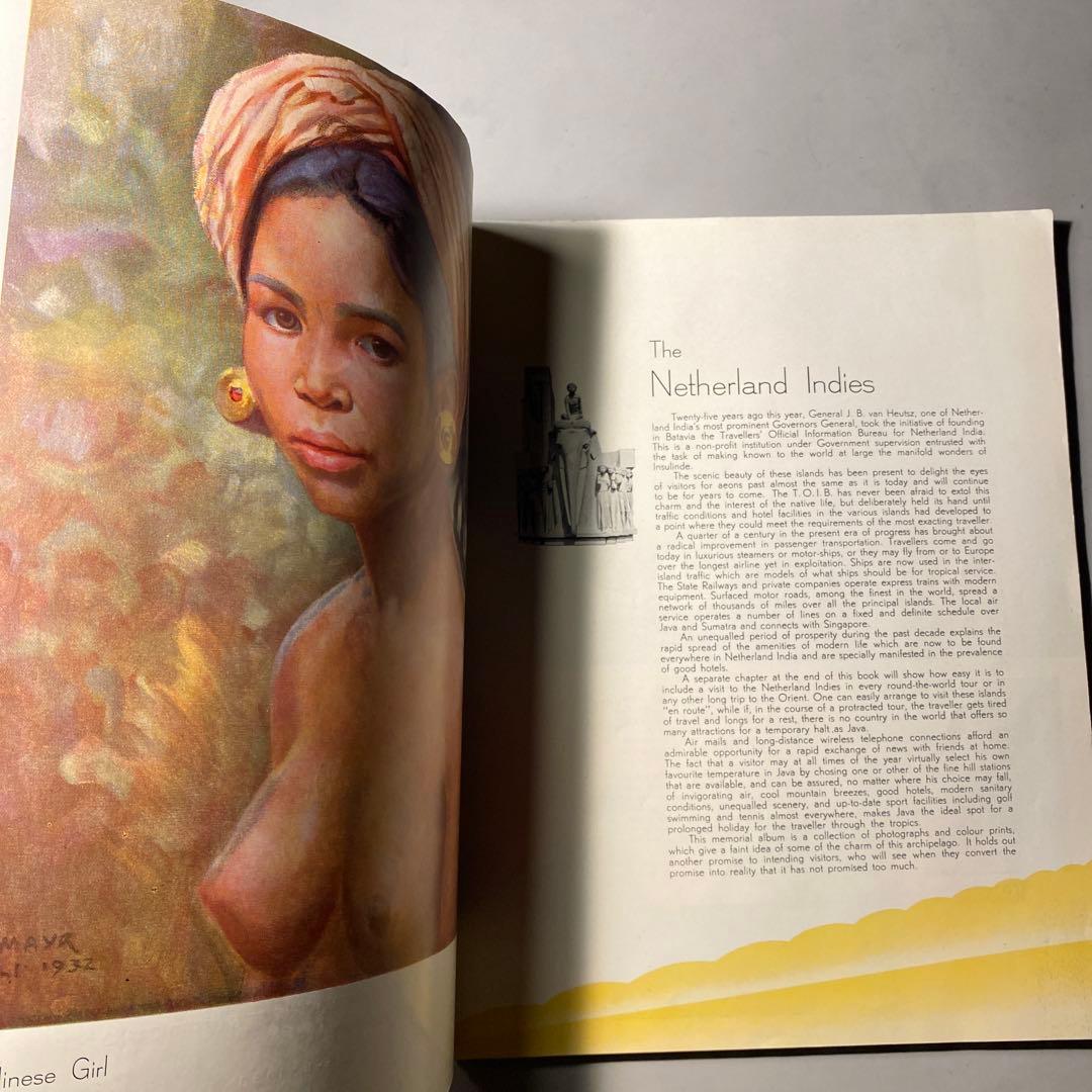 【ビンテージ】1933 The Netherland Indies豪華パンフ