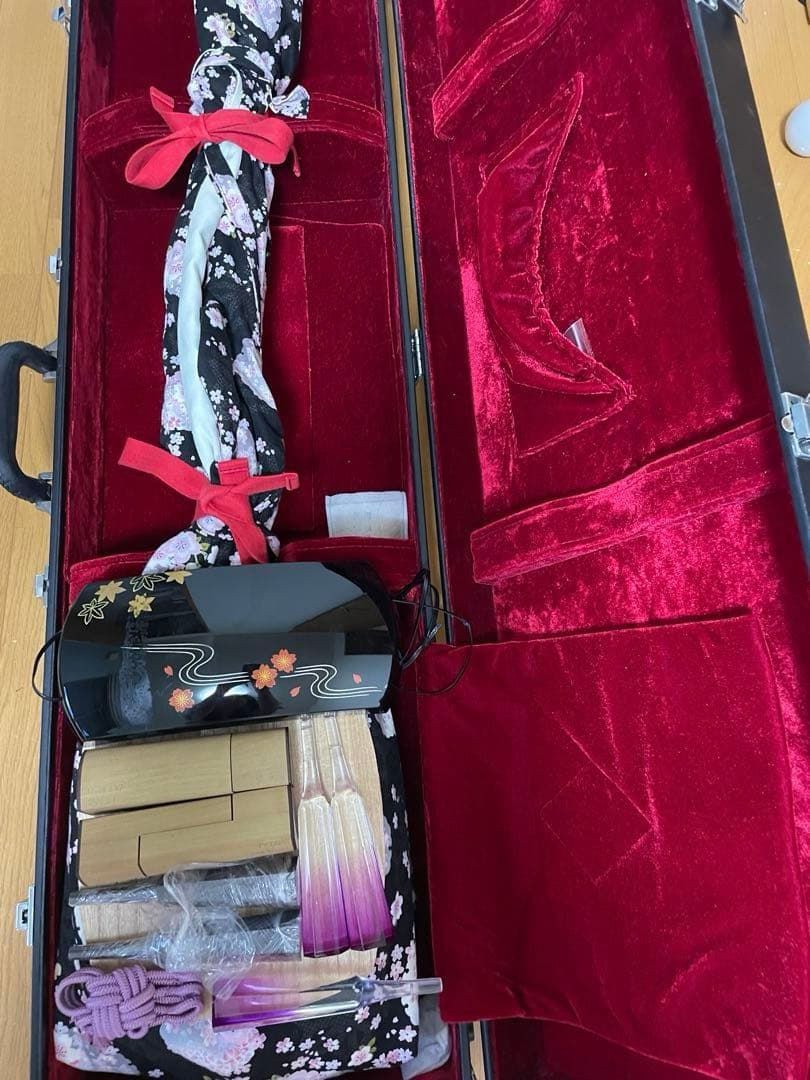 津軽三味線　三味線　和楽器　紅木　楽器
