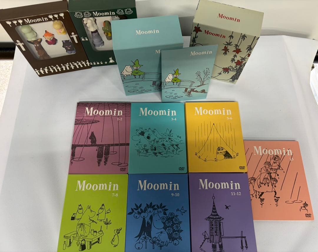 MOOMIN DVD 25枚ボックスセット フィギュア付 美品/保管品