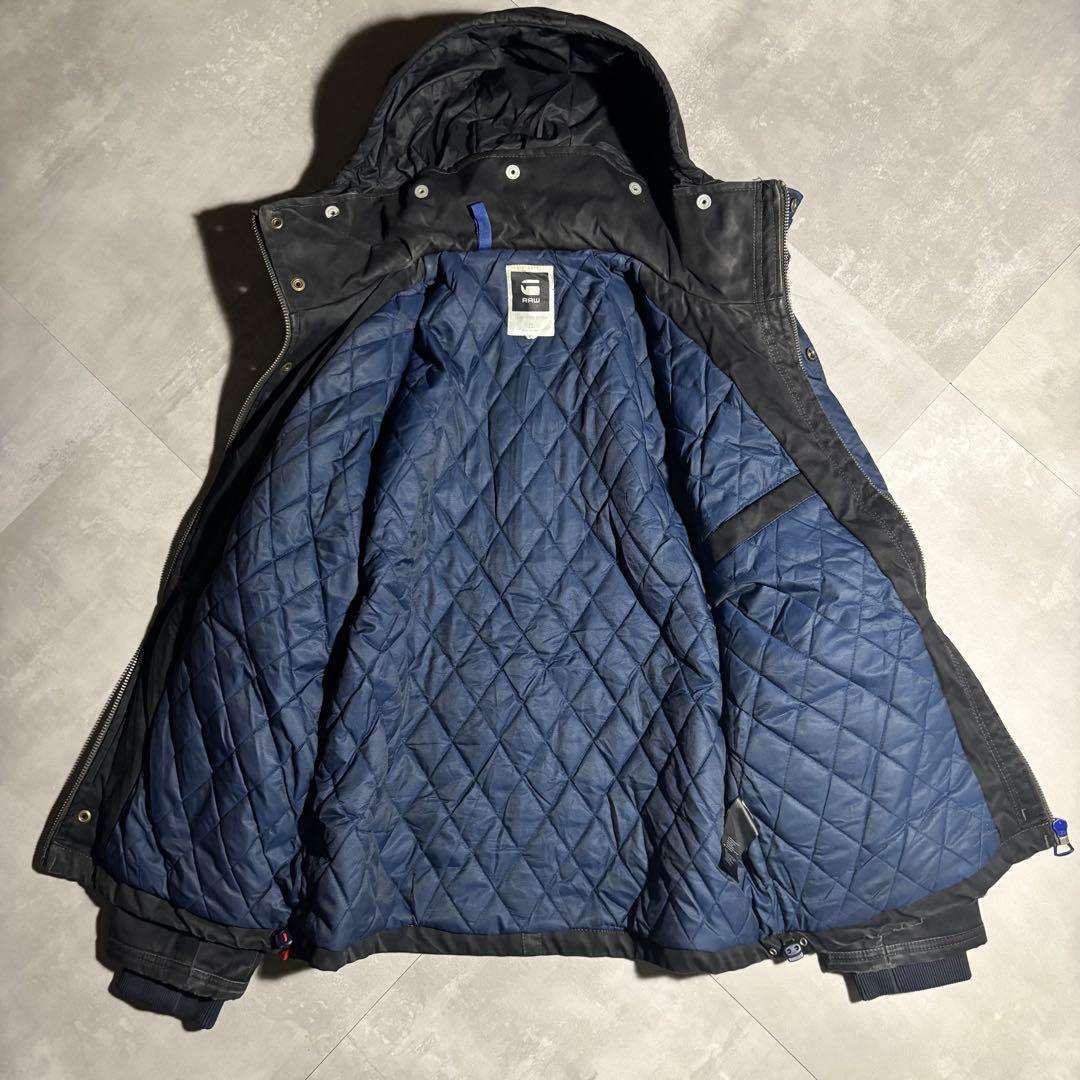 00s G-STAR フライトジャケット　マウンテンパーカー　ブラック　y2k