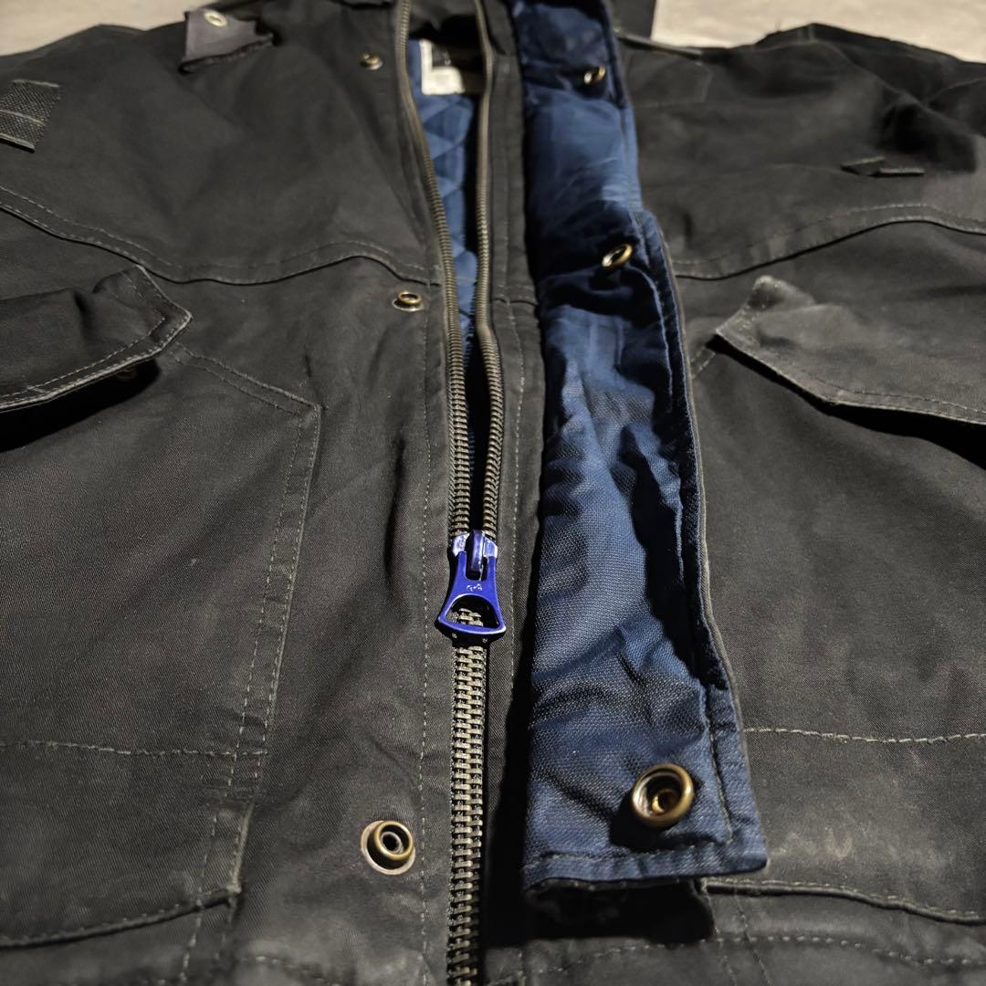 00s G-STAR フライトジャケット　マウンテンパーカー　ブラック　y2k