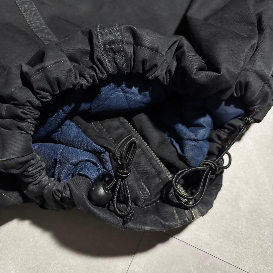 00s G-STAR フライトジャケット　マウンテンパーカー　ブラック　y2k