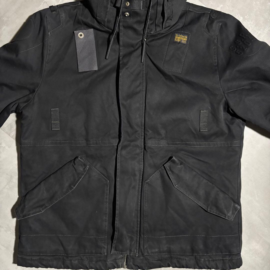 00s G-STAR フライトジャケット　マウンテンパーカー　ブラック　y2k