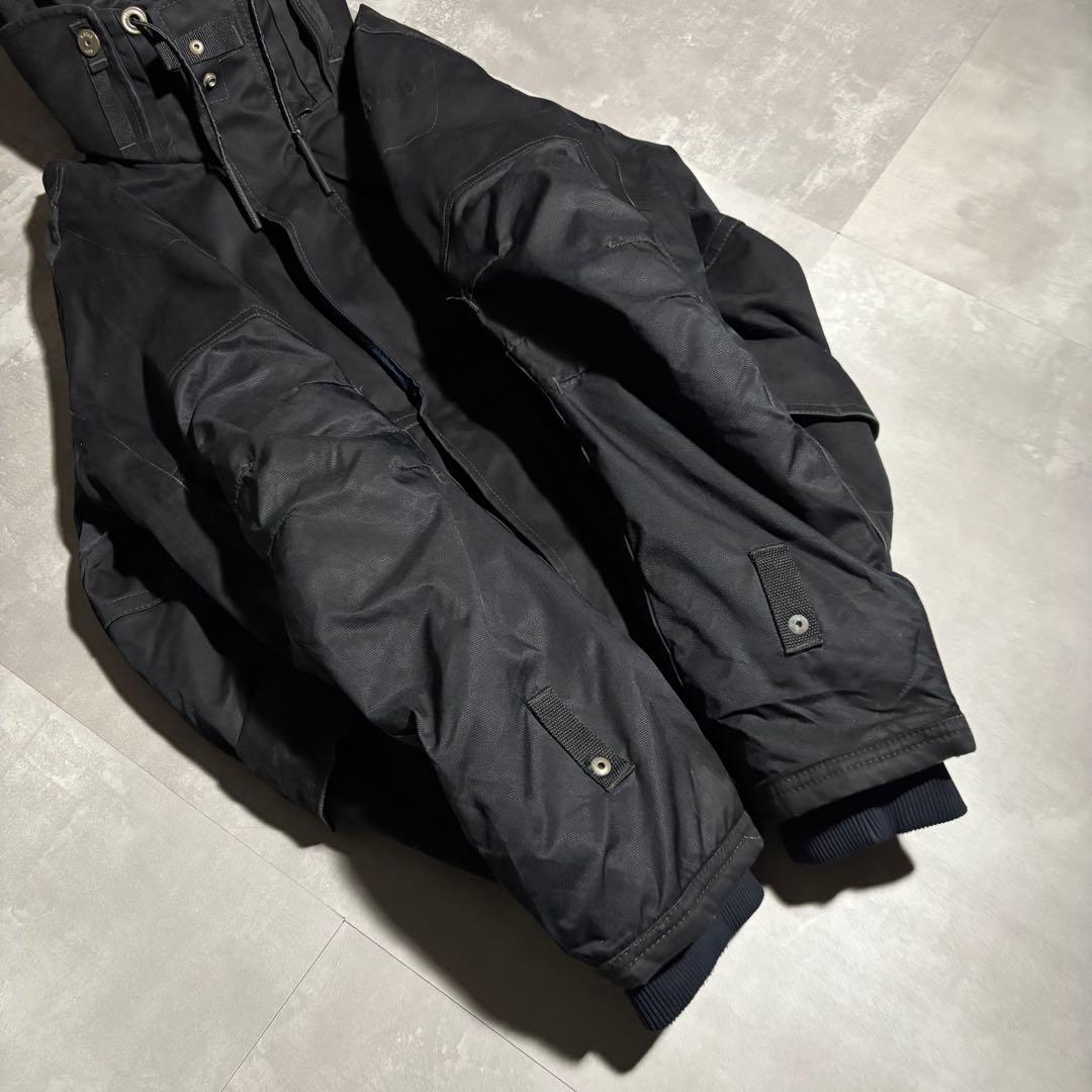 00s G-STAR フライトジャケット　マウンテンパーカー　ブラック　y2k