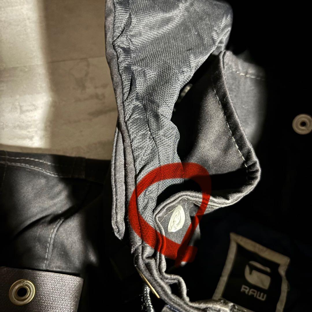 00s G-STAR フライトジャケット　マウンテンパーカー　ブラック　y2k