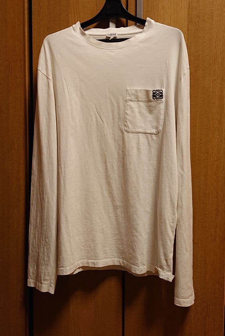 ロエベ LOEWE 24SS アナグラム ロングスリーブＴシャツ Ｌサイズ