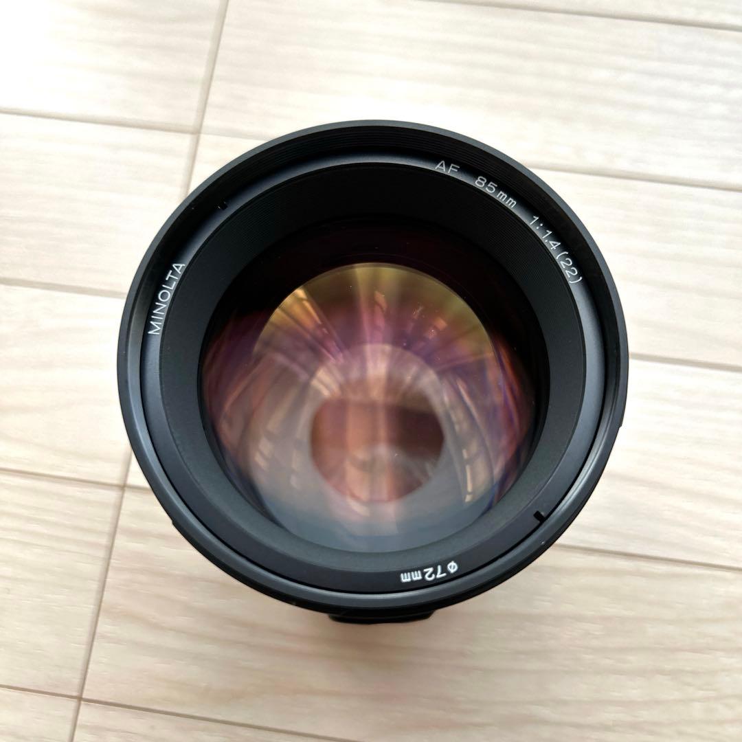 MINOLTA AF 85mm 1:1.4 G カメラレンズ